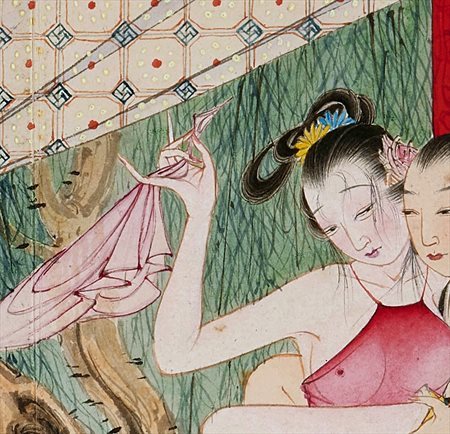 塘沽-迫于无奈胡也佛画出《金瓶梅秘戏图》，却因此成名，其绘画价值不可估量